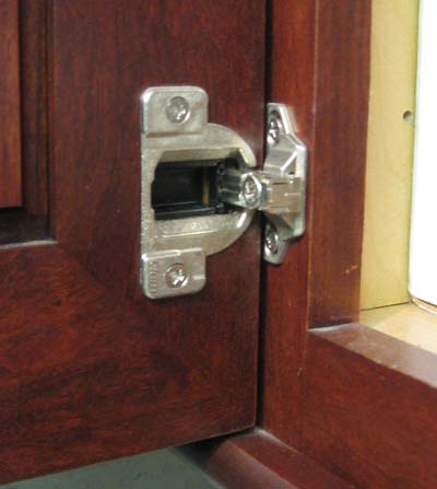 Wood Mode Cabinet Hinge And Adjustment